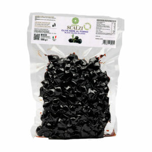 Olive nere al forno<br> sottovuoto 250/500 gr